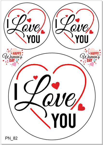 Decal Chủ Đề Phụ Nữ - DPN - PN82