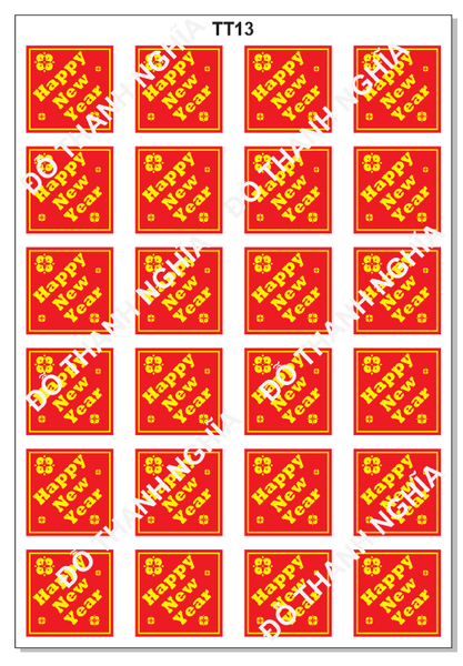 Decal Chủ Đề Tết - TT13
