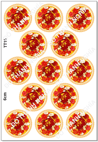 Decal Chủ Đề Tết - TT15