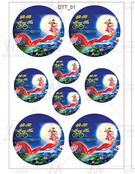 Decal Chủ Đề Trung Thu - DTT - DTT01