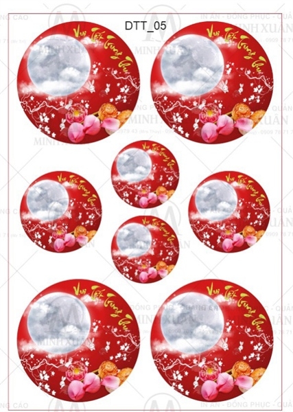 Decal Chủ Đề Trung Thu - DTT - DTT05