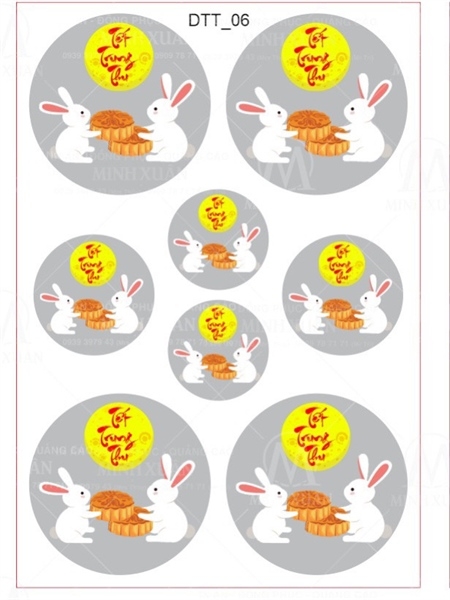 Decal Chủ Đề Trung Thu - DTT - DTT06
