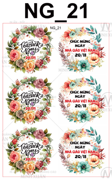 Decal Nhà Giáo 20/11 - DNG - DNG21