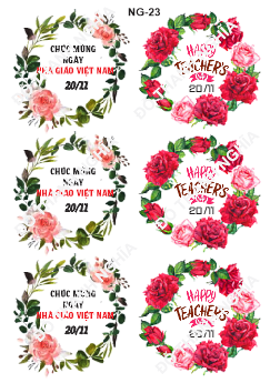 Decal Nhà Giáo 20/11 - DNG - DNG23