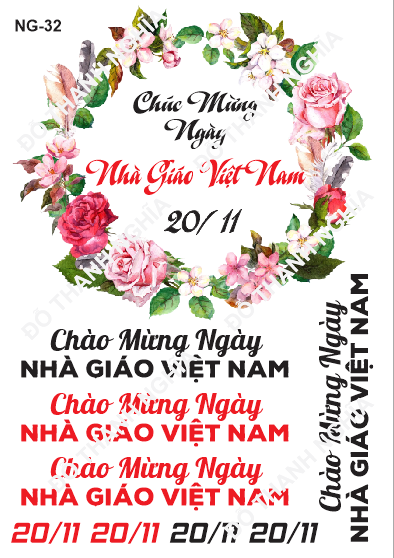 Decal Nhà Giáo 20/11 - DNG - DNG32