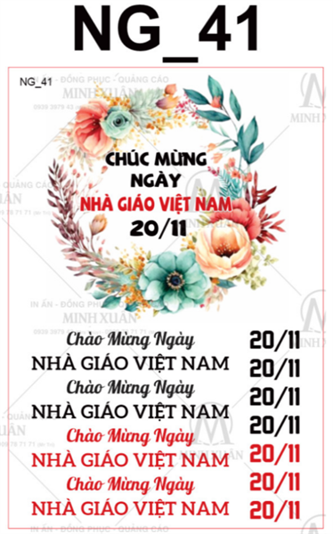 Decal Nhà Giáo 20/11 - DNG - DNG41