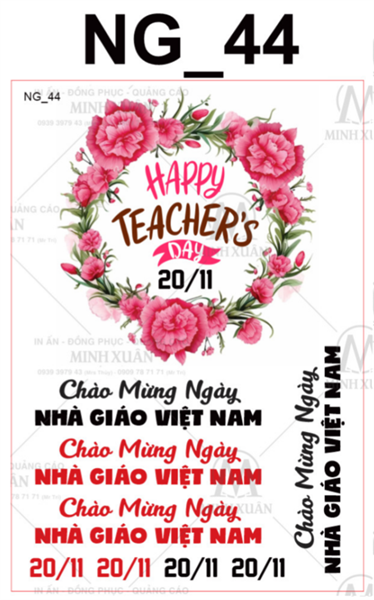 Decal Nhà Giáo 20/11 - DNG - DNG44