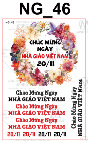 Decal Nhà Giáo 20/11 - DNG - DNG46