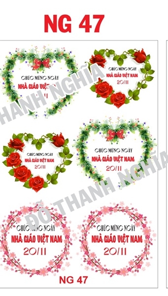 Decal Nhà Giáo 20/11 - DNG - DNG47