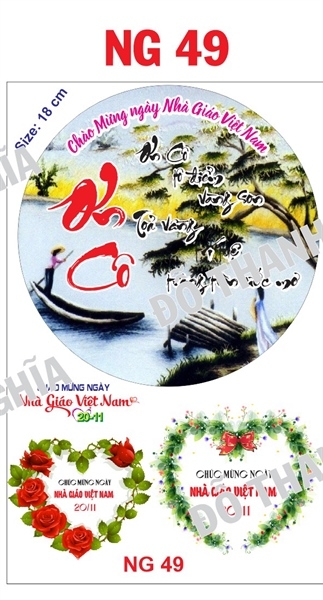 Decal Nhà Giáo 20/11 - DNG - DNG49
