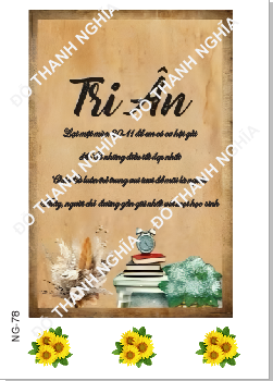 Decal Nhà Giáo 20/11 - DNG - DNG78