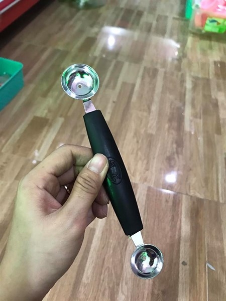 Dụng Cụ - Muỗng Múc Inox 2 Đầu