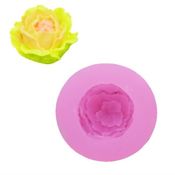 Khuôn Silicon - Hoa Cẩm Chướng Set 2 - 4cm > 5cm