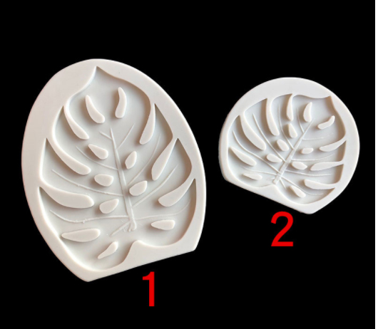 Khuôn Silicon - Lá Sake - Rừng - SLA - 11x9cm Vĩ