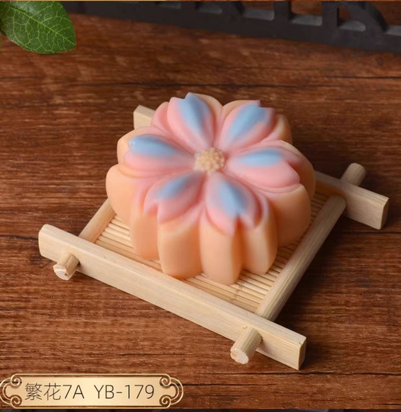Khuôn Silicon - Hoa Mai Đào Nằm - Yb-179