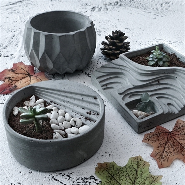 Khuôn Silicon - Đế Bậc Thang Vuông 15cm