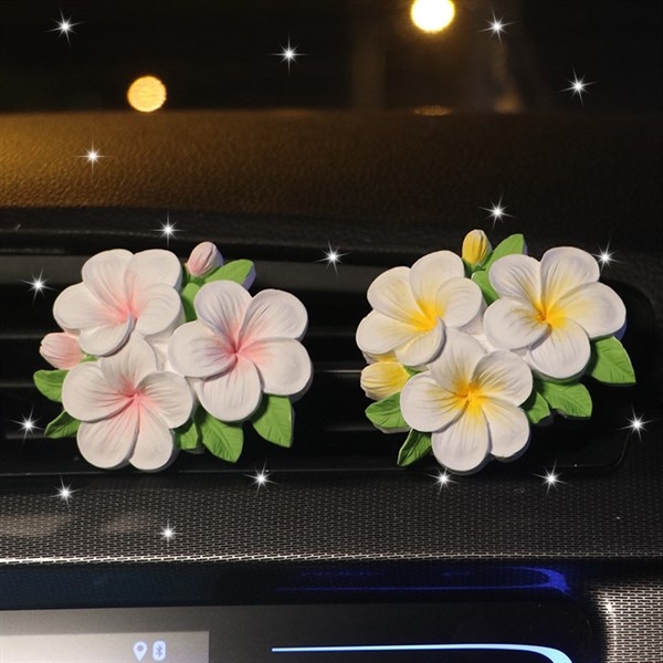 Khuôn Silicon - Hoa Sứ - 6.1cm - chùm hoa Sứ Kèm Lá