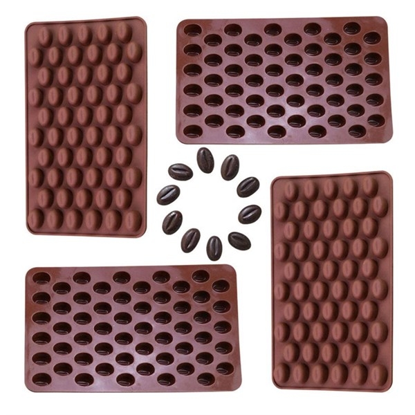 Khuôn Silicon - Rau Củ - Hạt Cafe - Vĩ 55c