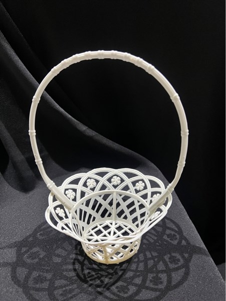 Giỏ Nhựa - Bó Hoa Có Quai - 10cm