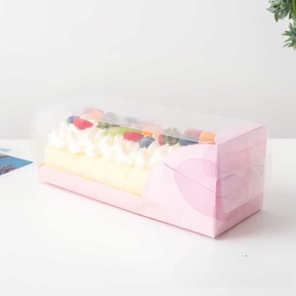 Hộp Nhựa - Chữ Nhật Đế Giấy - 27.5x10 Cao 11cm
