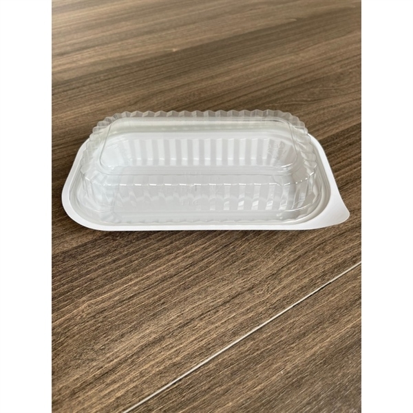Hộp Nhựa - Chữ Nhật HT17 - 20.5x11.5cm Cao 5cm - Đế Trắng