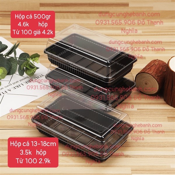Hộp Nhựa - Chữ Nhật TN18 - 18x10cm Cao 6.5cm
