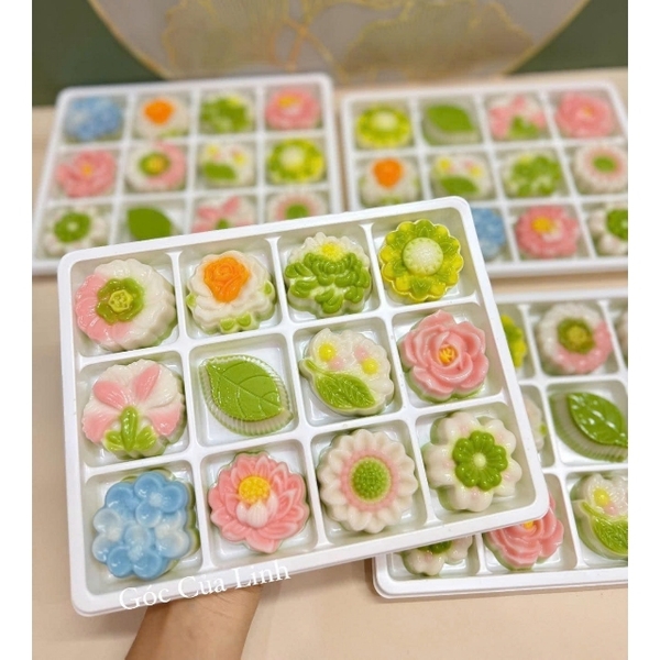 Hộp Nhựa Đế Trắng 12 Ngăn - 12 Ô