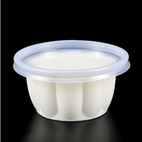 Hộp Nhựa - Mai Bánh Flan 90ml - Set 50