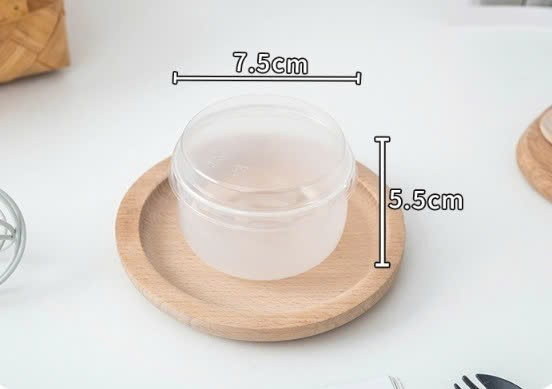 Hộp Nhựa - Tròn - Chịu nhiệt - 125ml - gd2001