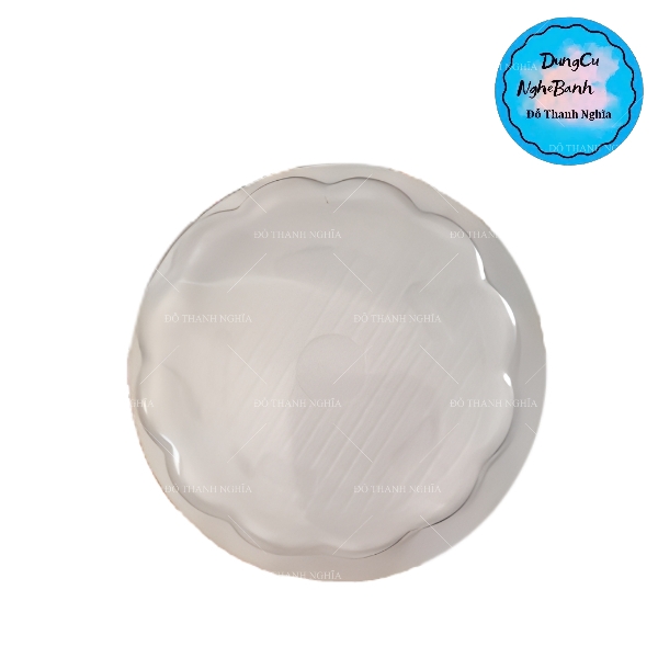 Hộp Nhựa - Tròn H15 - 10cm Cao 5cm - Đế Trắng