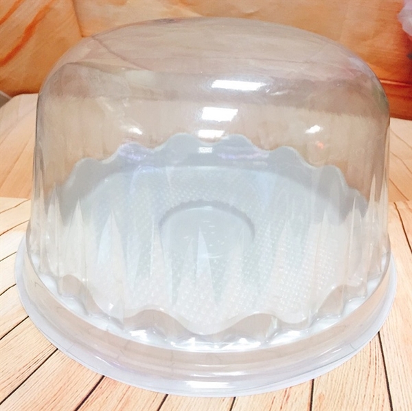 Hộp Nhựa - Tròn H47 - 19cm Cao 13cm - Nắp Mô