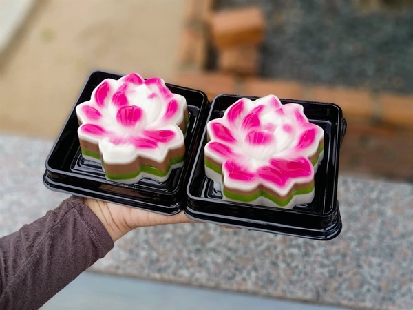 Hộp Nhựa - Vuông XY10 - 10x10cm Cao 5.5cm  Đế Đen