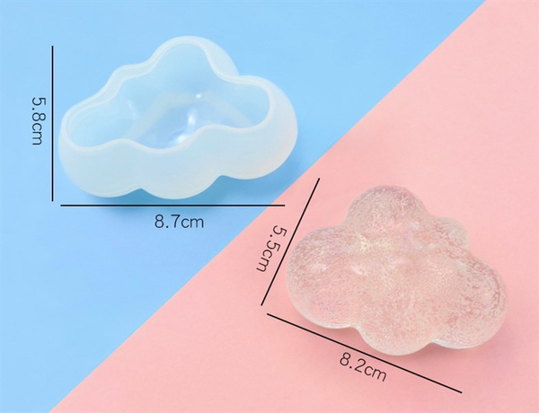 Khuôn Silicon - Bầu Trời - Đám Mây - 8cm