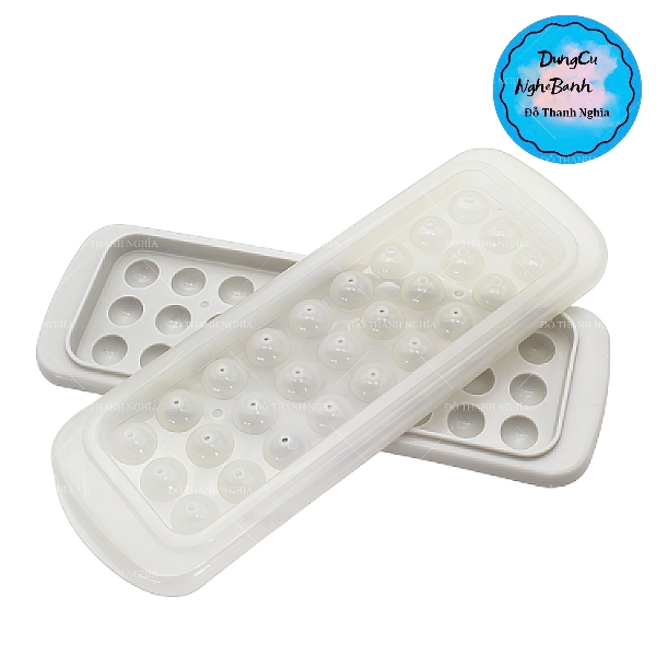 Khay Đá Nhựa - 27c - Mochi 1.3cm