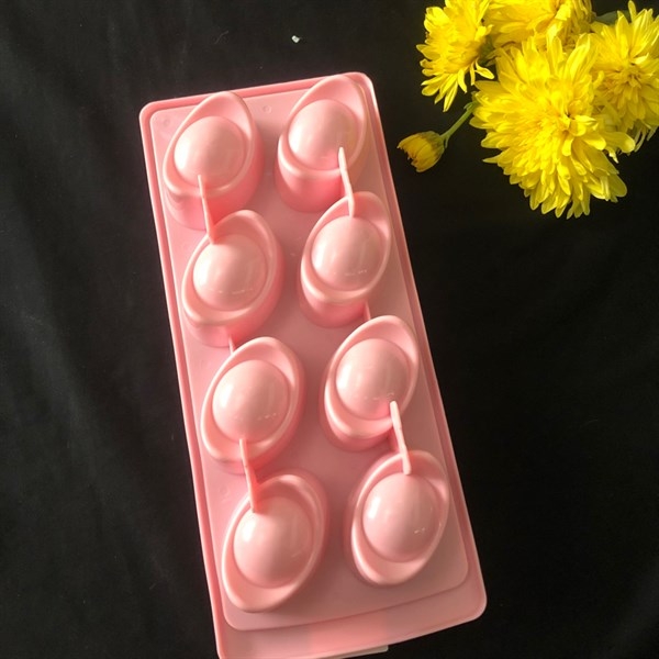 Khay Đá Nhựa HPL - HPL105 - 8c Thỏi Vàng