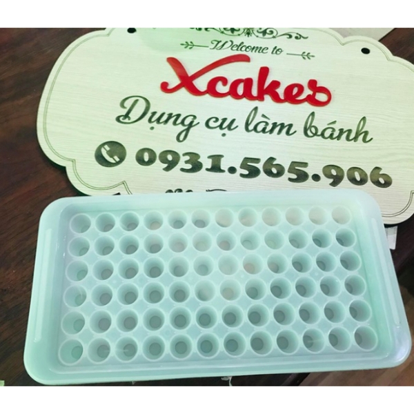 Khay Đá Nhựa HPL - HPL11 - 72c Hình Chóp