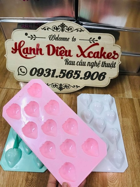 Khay Đá Nhựa HPL - HPL37 - 11c Trái Dâu