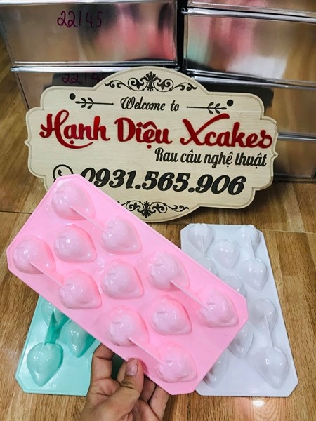 Khay Đá Nhựa HPL - HPL37 - 11c Trái Dâu