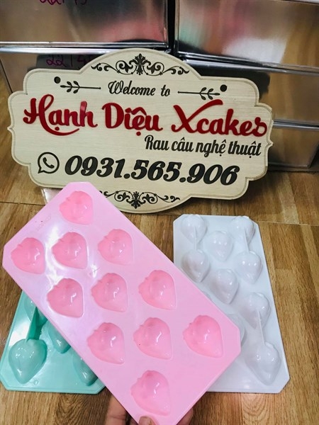 Khay Đá Nhựa HPL - HPL37 - 11c Trái Dâu