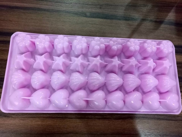 Khay Đá Nhựa VT - KD13 - TH 36c - Hoa Sao Sò Tim