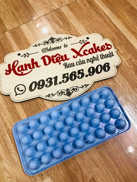 Khay Đá Nhựa VT - KD21 - 36c - Hình Chóp