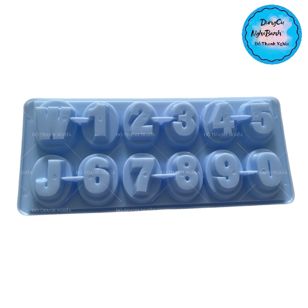 Khay Đá Nhựa VT - KD25 - Số 0 Đến 9