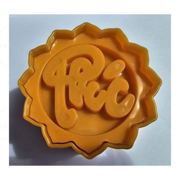 Khuôn Ấn Xôi - Cánh Sen Tròn - PLT06 - Set 3 Phúc Lộc Thọ 10cm