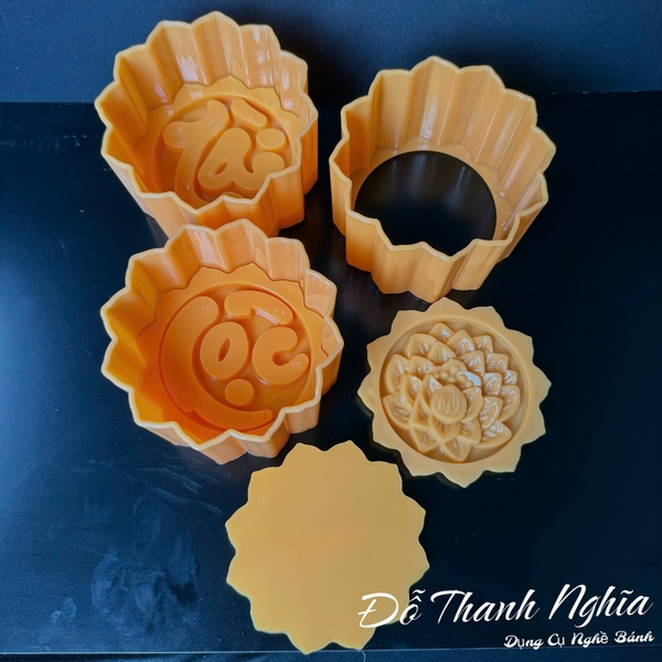 Khuôn Ấn Xôi - Cánh Sen Tròn VT - Tài 10cm
