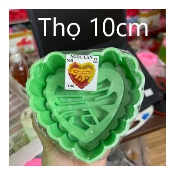 Khuôn Ấn Xôi - Tim Khía NL - 10cm - Thọ - Hán