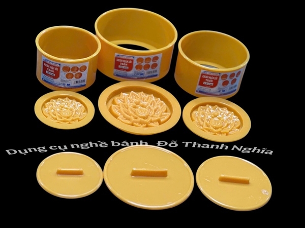 Khuôn Ấn Xôi - Tròn VT - 10cm - Hoa Sen