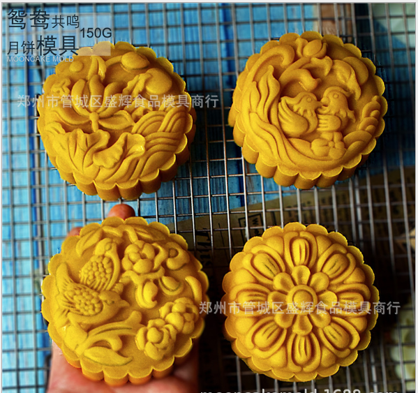 Khuôn Lò Xo TT - 150gr - Cúc Tầng Sen Chim Gà - 4 Mặt
