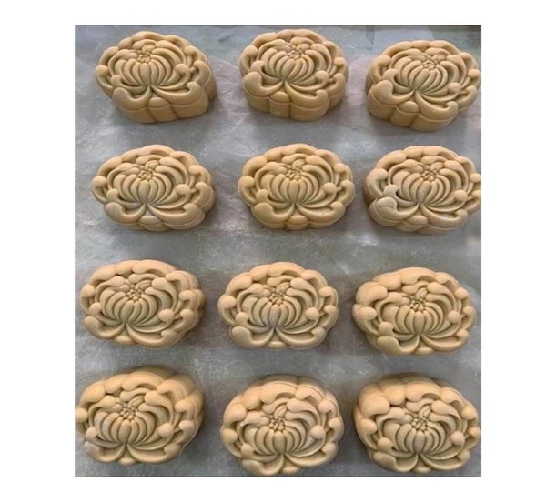 Khuôn Lò Xo TT - Hoa Cúc - 1 Mặt - 50g