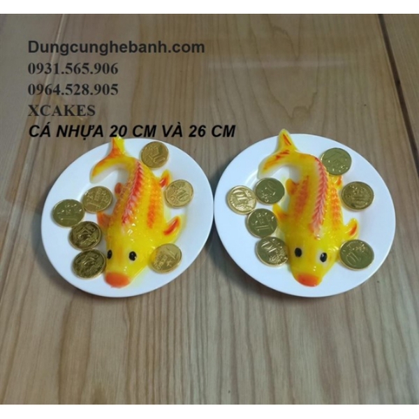 Khuôn Nhựa Cứng NL - Cá Chép - 18cm