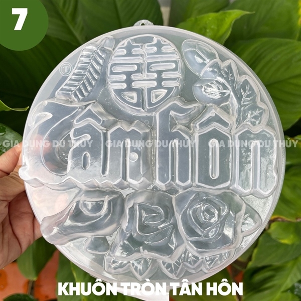 Khuôn Nhựa Cứng VT - 20cm - M07 - Tân Hôn